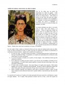 Análisis de la pintura Autorretrato con collar de espinas