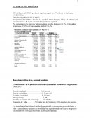 LA POBLACION ESPAÑOLA