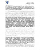 Reporte de entrevista. psicopedagogía Karina