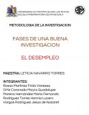 FASES DE UNA BUENA INVESTIGACION EL DESEMPLEO