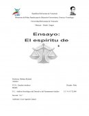 DE LAS LEYES CON RELACIÓN A LOS DIVERSOS SERES.