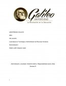 Licenciatura en Tecnología y Administración de Recursos Humanos Administración I