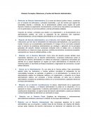 Glosario, concepto , relaciones y fuentes del derecho administrativo