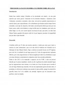 PROCESO DE LA PAZ EN COLOMBIA Y EL PREMIO NOBEL DE LA PAZ