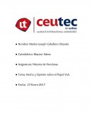 Hecho y Opinión sobre el Popol Vuh.