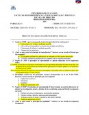 Banco de preguntas de examen Derecho penal, 1er parcial