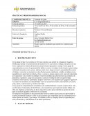 PRÁCTICA EN RESPONSABILIDAD SOCIAL.