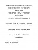 ENSAYO DE “DERECHOS HUMANOS”