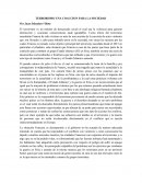 TERRORISMO UNA COACCION PARA LA SOCIEDAD