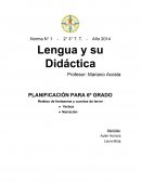 Secuencia de lengua.