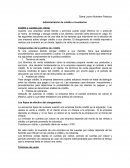 Administarcion financiera. Administración de crédito e inventarios