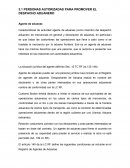 PERSONAS AUTORIZADAS PARA PROMOVER EL DESPACHO ADUANERO