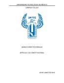 Artículo 116 Constitucional respecto a la trancisión D.F.- Ciudad de México