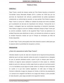 Derecho comercial. Caso Pepe Trueno. Página 1