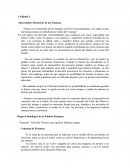 Antecedentes Históricos de las Finanzas