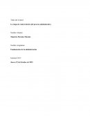 Título del Control La etapa de control dentro del proceso administrativo