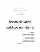 Bases de Datos Jurídicos en Internet
