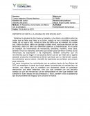 REPORTE DE VISITA A LA ADUANA DE DOS BOCAS (SAT)