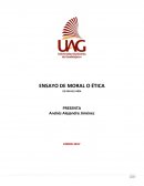 Ensayo moral o ética