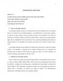 PSICOLOGÍA APLICADA.