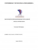 ESCUELA DE PSICOLOGIA Corrientes Psicologicas
