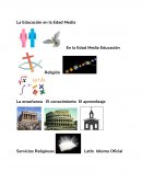 La Educación en la Edad Media.