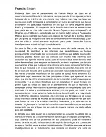 Bacon y Descartes. Página 1