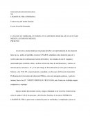 Escrito inicial de demanda divorcio