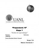 Preparatoria 16. Estilos de aprendizaje