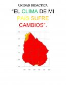 UNIDAD DIDACTICA “EL CLIMA DE MI PAÍS SUFRE CAMBIOS”