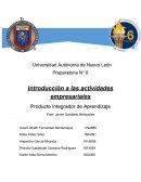 Introducción a las actividades empresariales Producto Integrador de Aprendizaje