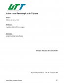 Ensayo: Estudio del consumidor