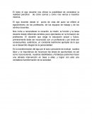 El ego docente