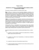 ANÁLISIS DE LA PELÍCULA LA DECISIÓN MÁS DIFÍCIL DESDE EL PUNTO DE VISTA ÉTICO Y MORAL