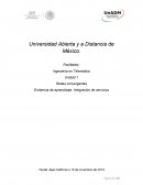 Redes convergentes Evidencia de aprendizaje. Integración de servicios