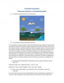 Actividad integradora Reacciones químicas y el calentamiento global