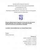 Informe de Servicio Comunitario Damas Salesianas , Creolandia