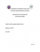 Administración de la calidad Total Economía de Calidad