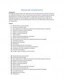 Manual de reclutamiento.