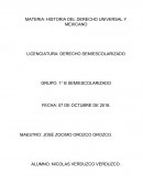 Nacimiento de la conciencia Jurídica.