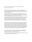 Sintesis de la "Etiología de la Fiebre Puerperal de I. Semmelweis