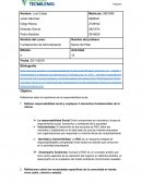 La importancia de la responsabilidad social.