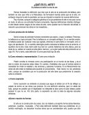 ¿QUÉ ES EL ARTE? El problema de definir la obra de arte