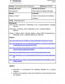 Módulo 2, tema 7. Comunicación del marketing integrado.