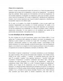 El origen de las competencias