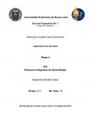 Apreciación de las Artes Etapa 4 PIA