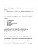 Plan de Control Emergencia