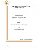 La Sucesión Testamentaria.