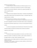 Naturaleza de la geografía comercial.