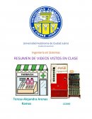 RESUMEN DE VIDEOS VISTOS EN CLASE